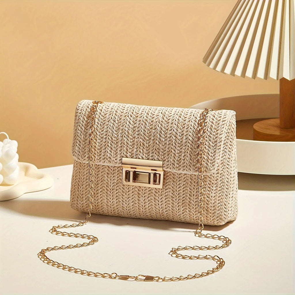 Zaya Straw Mini Bag