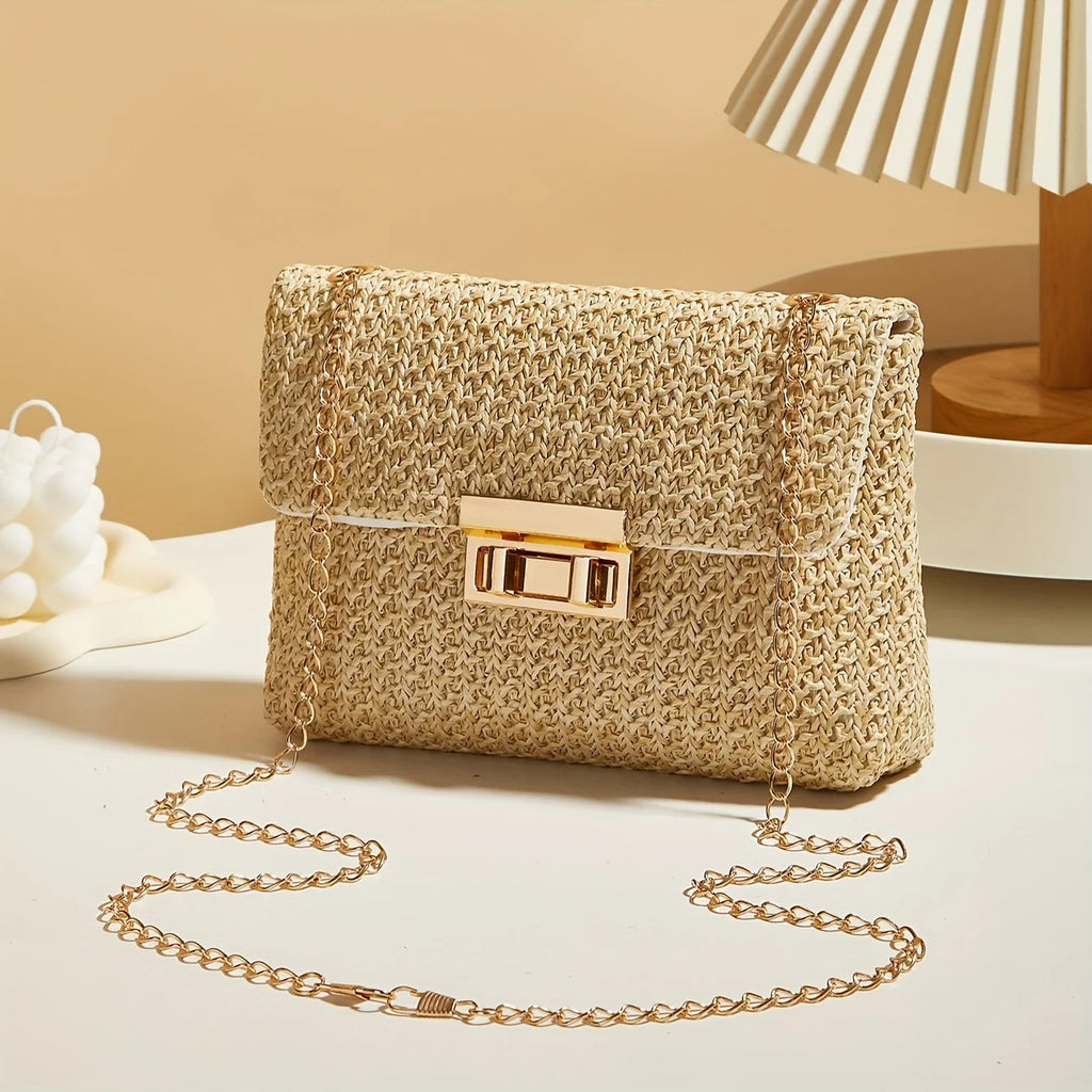 Zaya Straw Mini Bag