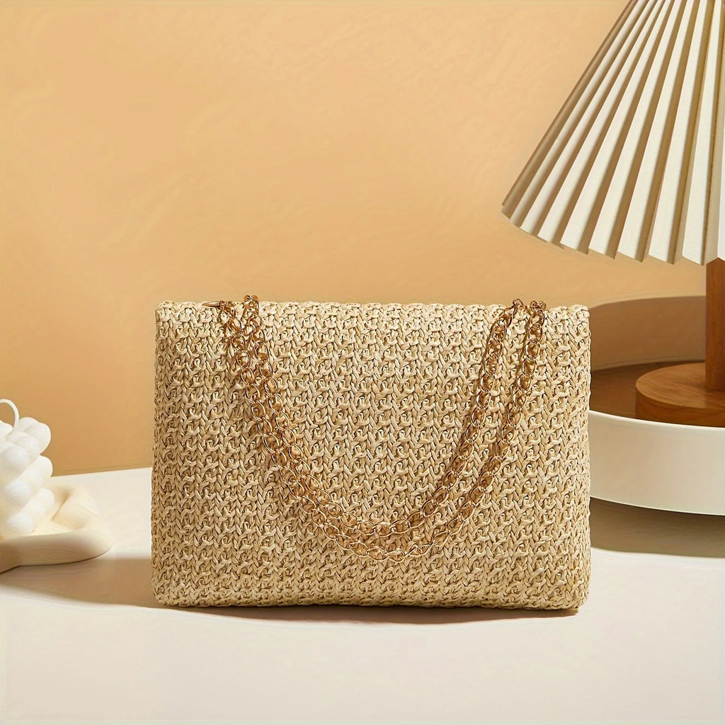 Zaya Straw Mini Bag