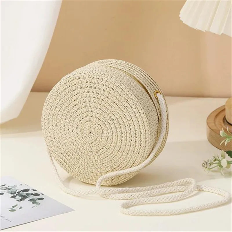 Zaya Straw Mini Bag