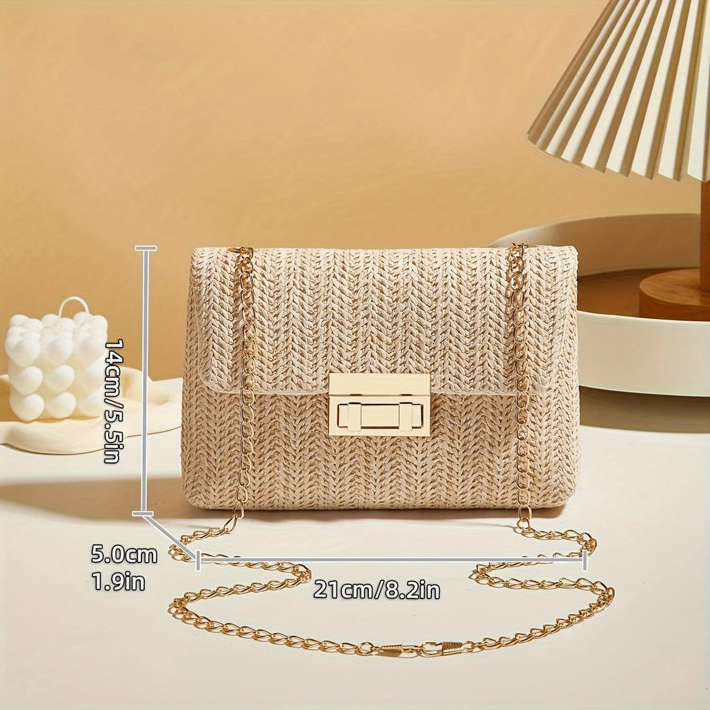 Zaya Straw Mini Bag